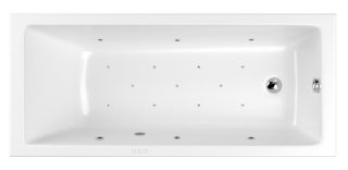 Гидромассажная ванна Whitecross Wave Slim 0111.160070.100.RELAX.CR 160x70см Relax хром